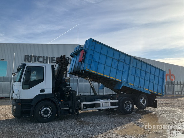 2010 Iveco Stralis 310 2010 Atlas 165.2E Knuckle Boom ... Dump Truck with Crane - قلابات: صور 3 2010 Iveco Stralis 310 2010 Atlas 165.2E Knuckle Boom ... Dump Truck with Crane - قلابات: صور 3