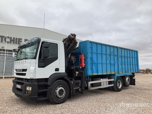 2010 Iveco Stralis 310 2010 Atlas 165.2E Knuckle Boom ... Dump Truck with Crane - قلابات: صور 1 2010 Iveco Stralis 310 2010 Atlas 165.2E Knuckle Boom ... Dump Truck with Crane - قلابات: صور 1