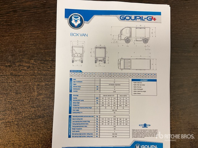 2019 Goupil G4M Electric Utility Vehicle - سيارة بلدية: صور 5 2019 Goupil G4M Electric Utility Vehicle - سيارة بلدية: صور 5