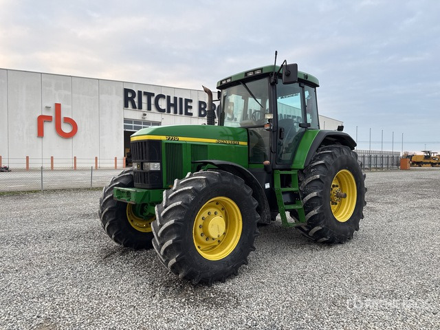 1997 John Deere 7710 4WD Tractor - جرار: صور 1 1997 John Deere 7710 4WD Tractor - جرار: صور 1
