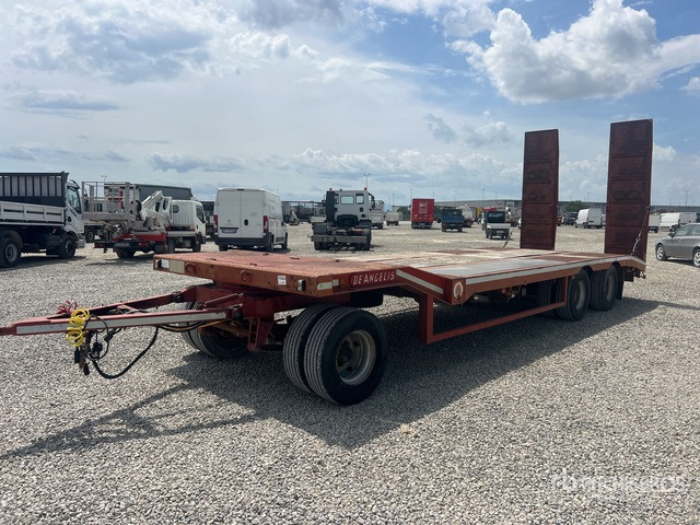 2002 DE Angelis 3R3201 8.45 m Tri/A Flatbed Trailer - عربة مسطحة منخفضة مقطورة: صور 2 2002 DE Angelis 3R3201 8.45 m Tri/A Flatbed Trailer - عربة مسطحة منخفضة مقطورة: صور 2