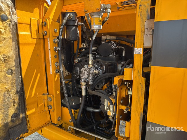 حفارة على عجلات 2006 JCB JS145W Escavatore gommato: صور 6