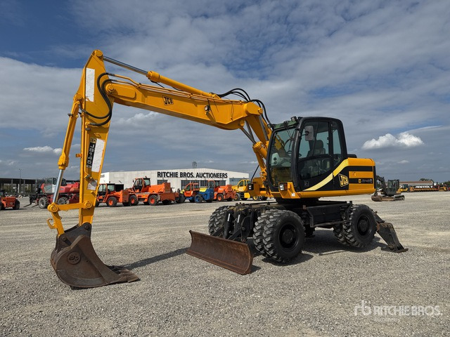 2006 JCB JS145W Escavatore gommato - حفارة على عجلات: صور 2 2006 JCB JS145W Escavatore gommato - حفارة على عجلات: صور 2