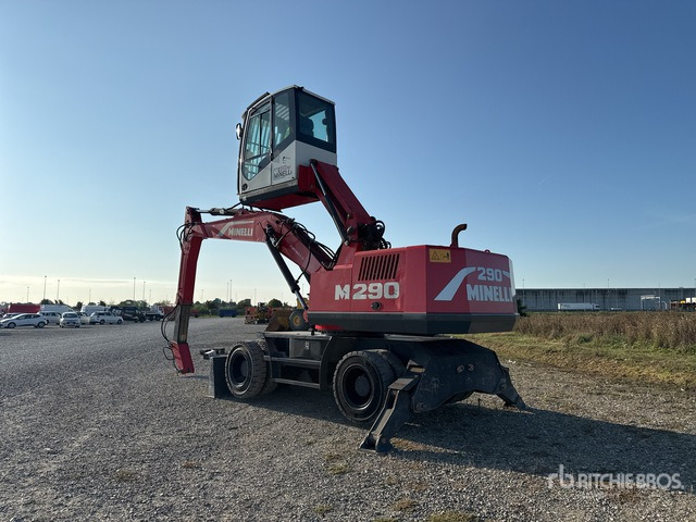 2012 Minelli M290 Movimentatore materiali su ruote - حفارة النقل والشحن: صور 3 2012 Minelli M290 Movimentatore materiali su ruote - حفارة النقل والشحن: صور 3