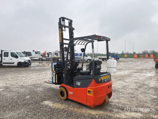 2012 Toyota 7FBEST15 1500 kg (Inoperable) Electric Forklift - رافعة شوكية: صور 3 2012 Toyota 7FBEST15 1500 kg (Inoperable) Electric Forklift - رافعة شوكية: صور 3