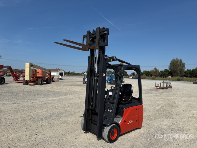 2014 Linde E16C-01 1600 kg Electric Forklift - رافعة شوكية كهربائية: صور 2 2014 Linde E16C-01 1600 kg Electric Forklift - رافعة شوكية كهربائية: صور 2
