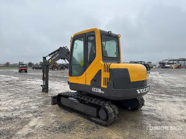 2015 Volvo EC55B Mini Excavator: <6.6t - حفارة مصغرة: صور 3 2015 Volvo EC55B Mini Excavator: <6.6t - حفارة مصغرة: صور 3