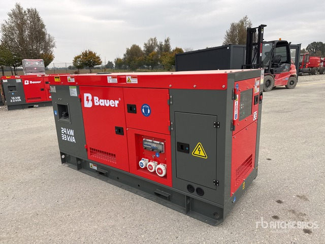 2025 Bauer GFS 24 ATS 24 kW / 30 kVA (Unused) Generator Set - مجموعة المولدات: صور 1 2025 Bauer GFS 24 ATS 24 kW / 30 kVA (Unused) Generator Set - مجموعة المولدات: صور 1