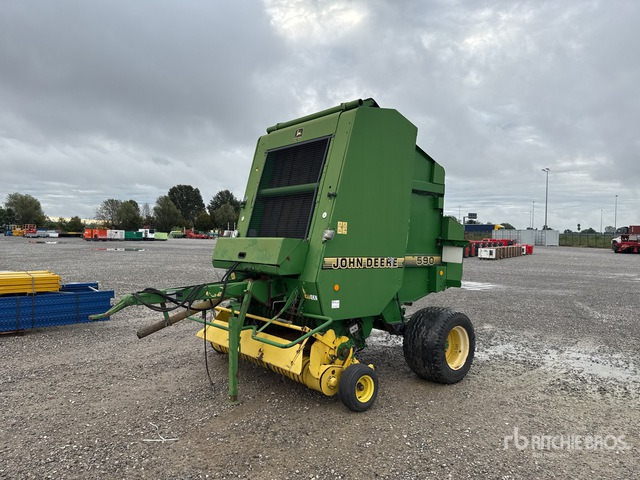 John Deere 590 Rotopressa - مكبس القش الدائري: صور 1 John Deere 590 Rotopressa - مكبس القش الدائري: صور 1