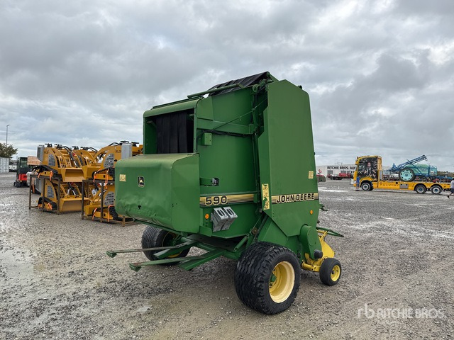 John Deere 590 Rotopressa - مكبس القش الدائري: صور 3 John Deere 590 Rotopressa - مكبس القش الدائري: صور 3
