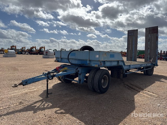 1985 Louault Original 14.53 t T/A Remorque Porte-Engi ... Lowboy Trailer - عربة مسطحة منخفضة نصف مقطورة: صور 2 1985 Louault Original 14.53 t T/A Remorque Porte-Engi ... Lowboy Trailer - عربة مسطحة منخفضة نصف مقطورة: صور 2