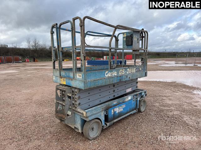 2003 Genie GS2646 Electric Nacelle Ciseau Electri ... Scissor Lift - رافعات مقصية: صور 1 2003 Genie GS2646 Electric Nacelle Ciseau Electri ... Scissor Lift - رافعات مقصية: صور 1