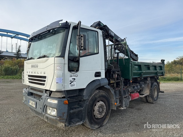 2005 Iveco Stralis 310 2004 Hiab 102XS-2B 3800 kg Arti ... Dump Truck with Crane - قلابات: صور 1 2005 Iveco Stralis 310 2004 Hiab 102XS-2B 3800 kg Arti ... Dump Truck with Crane - قلابات: صور 1