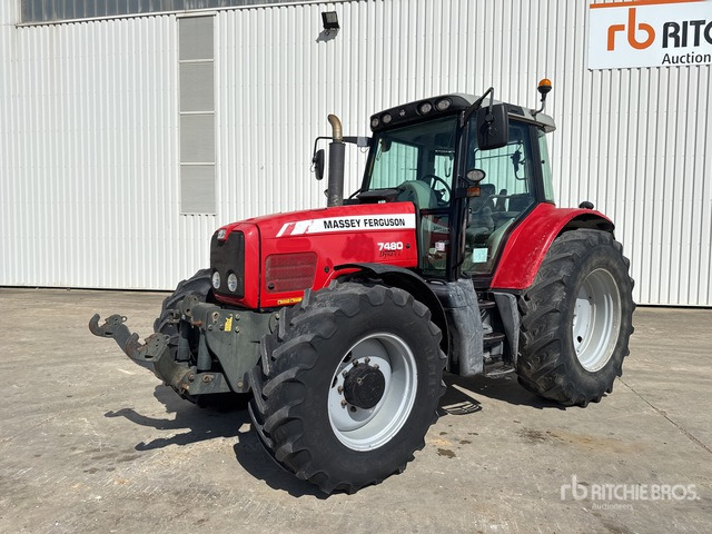 2005 Massey Ferguson 7480 Dyna-VT 4x4 Tracteur Agricole 4WD Tractor - جرار: صور 2 2005 Massey Ferguson 7480 Dyna-VT 4x4 Tracteur Agricole 4WD Tractor - جرار: صور 2