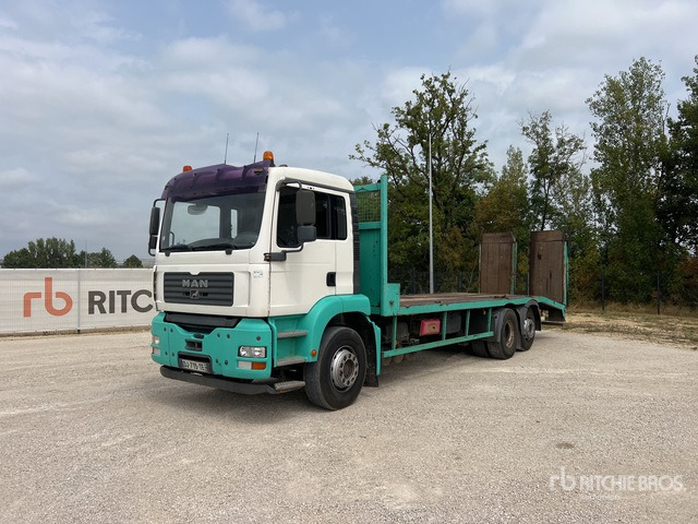 2006 MAN TGA 26.390 6x2-2BL Camion Plateau Flatbed Truck - شاحنة نقل سيارات شاحنة: صور 2 2006 MAN TGA 26.390 6x2-2BL Camion Plateau Flatbed Truck - شاحنة نقل سيارات شاحنة: صور 2