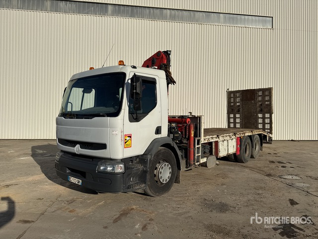 2006 Renault Premium 2006 Palfinger PK23500 on 6x2 C ... Flatbed Truck with Crane - شاحنات مسطحة: صور 1 2006 Renault Premium 2006 Palfinger PK23500 on 6x2 C ... Flatbed Truck with Crane - شاحنات مسطحة: صور 1