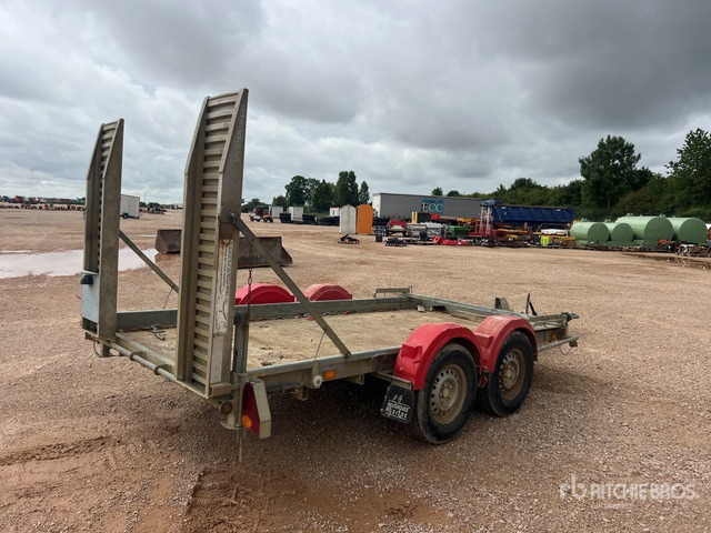 2007 Hubiere TPG352R 2800 kg T/A Remorque Equipment Trailer - عربة مسطحة منخفضة مقطورة: صور 4 2007 Hubiere TPG352R 2800 kg T/A Remorque Equipment Trailer - عربة مسطحة منخفضة مقطورة: صور 4