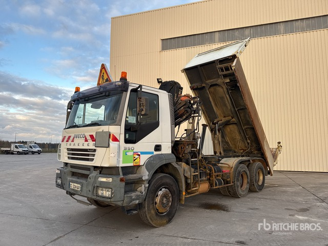2007 Iveco Trakker 350 2005 Hiab 122B-2CL 3800 kg on 6 ... Dump Truck with Crane - قلابات: صور 2 2007 Iveco Trakker 350 2005 Hiab 122B-2CL 3800 kg on 6 ... Dump Truck with Crane - قلابات: صور 2
