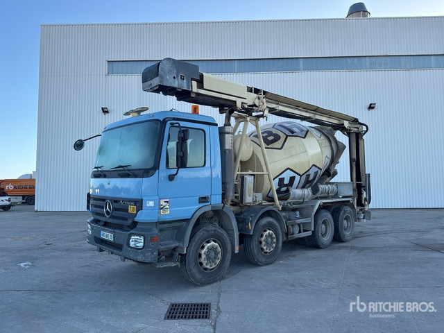 2007 Mercedes-Benz Actros 3236 8x4 Camion Toupie 8x4 Mixer Truck - شاحنة خلاطة خرسانة: صور 2 2007 Mercedes-Benz Actros 3236 8x4 Camion Toupie 8x4 Mixer Truck - شاحنة خلاطة خرسانة: صور 2