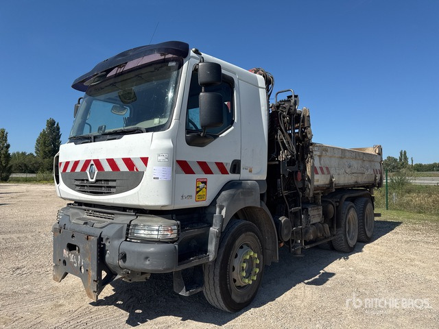 2007 Renault Kerax HMF 1250 k2 on 6x4 Camion Bi-Be ... Dump Truck with Crane - قلابات, شاحنة كرين: صور 1 2007 Renault Kerax HMF 1250 k2 on 6x4 Camion Bi-Be ... Dump Truck with Crane - قلابات, شاحنة كرين: صور 1