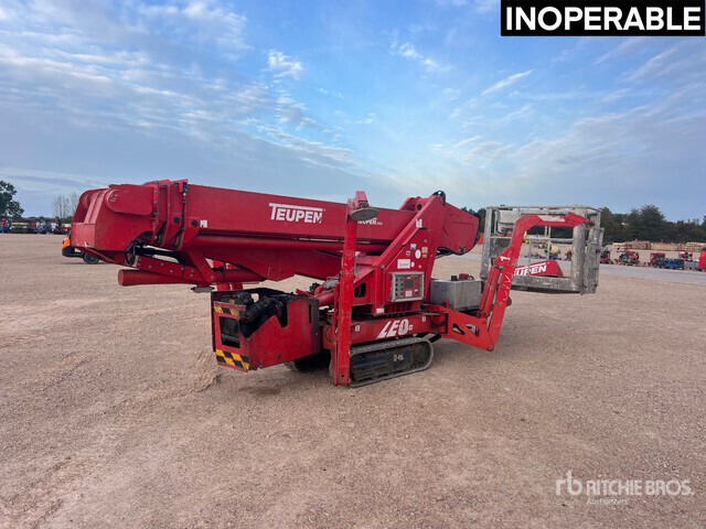 2008 Teupen LEO23GT Nacelle Araignee Spider (Inoper ... Articulating Boom Lift - رافعات سلة مفصلية: صور 2 2008 Teupen LEO23GT Nacelle Araignee Spider (Inoper ... Articulating Boom Lift - رافعات سلة مفصلية: صور 2
