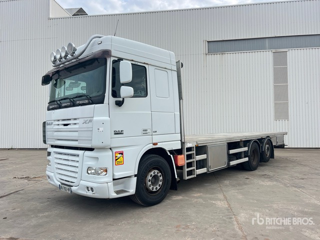 2009 DAF XF105.510 Camion Plateau Flatbed Truck - شاحنات مسطحة: صور 1 2009 DAF XF105.510 Camion Plateau Flatbed Truck - شاحنات مسطحة: صور 1