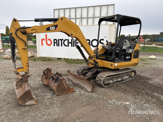 2010 Cat 302.5C Mini-Pelle Mini Excavator: <6.6t - حفارة مصغرة: صور 1 2010 Cat 302.5C Mini-Pelle Mini Excavator: <6.6t - حفارة مصغرة: صور 1