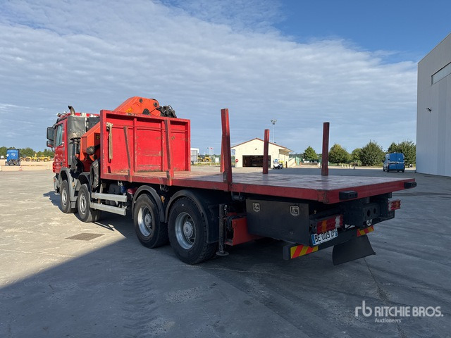 2010 Mercedes-Benz Actros 4146 2005 Palfinger PK56002 17420 kg ... Flatbed Truck with Crane - التقطيع جزازة/ ماكينات قطع الحشائش: صور 3 2010 Mercedes-Benz Actros 4146 2005 Palfinger PK56002 17420 kg ... Flatbed Truck with Crane - التقطيع جزازة/ ماكينات قطع الحشائش: صور 3