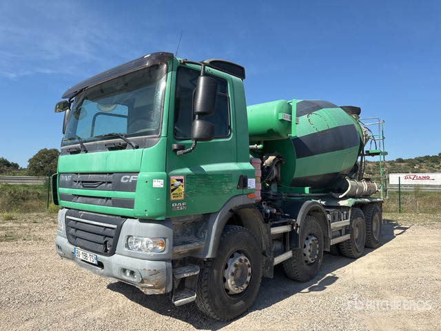 2011 DAF CF85.410 8x4 Camion Malaxeur 8x4 Mixer Truck - شاحنة خلاطة خرسانة: صور 1 2011 DAF CF85.410 8x4 Camion Malaxeur 8x4 Mixer Truck - شاحنة خلاطة خرسانة: صور 1