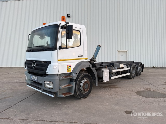 2013 Mercedes Axor 2533 6x2 Camion Chassis Cab 6x2 Flatbed Truck - شاحنات مسطحة: صور 1 2013 Mercedes Axor 2533 6x2 Camion Chassis Cab 6x2 Flatbed Truck - شاحنات مسطحة: صور 1