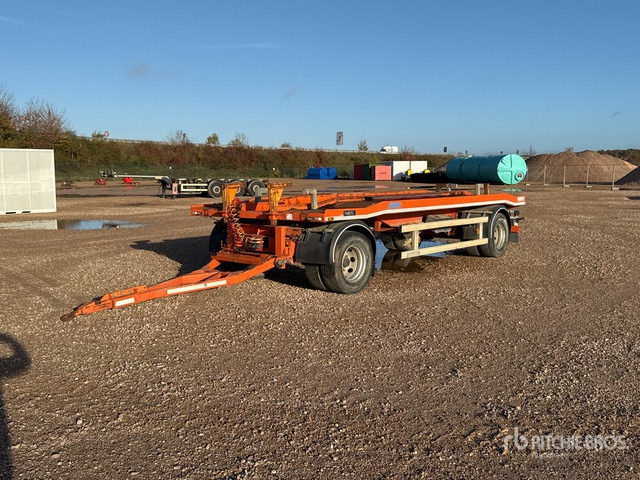 2014 Asca T/A Remorque Ampliroll 2 Essieux Roll-Off Trailer - مقطورة هوك ليفت/ لود لوجر: صور 1 2014 Asca T/A Remorque Ampliroll 2 Essieux Roll-Off Trailer - مقطورة هوك ليفت/ لود لوجر: صور 1