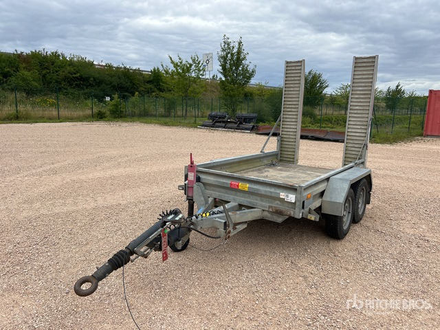 2014 Hubiere H212L 14CF T/A Remorque Equipment Trailer - عربة مسطحة منخفضة مقطورة: صور 1 2014 Hubiere H212L 14CF T/A Remorque Equipment Trailer - عربة مسطحة منخفضة مقطورة: صور 1