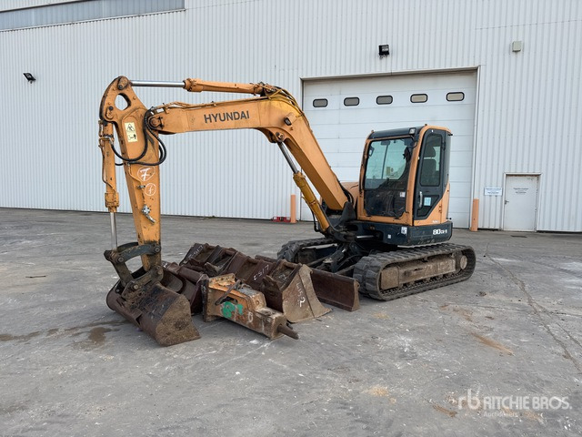 2014 Hyundai R80CR-9 Mini-Pelle Mini Excavator: <6.6t - حفارة مصغرة: صور 2 2014 Hyundai R80CR-9 Mini-Pelle Mini Excavator: <6.6t - حفارة مصغرة: صور 2