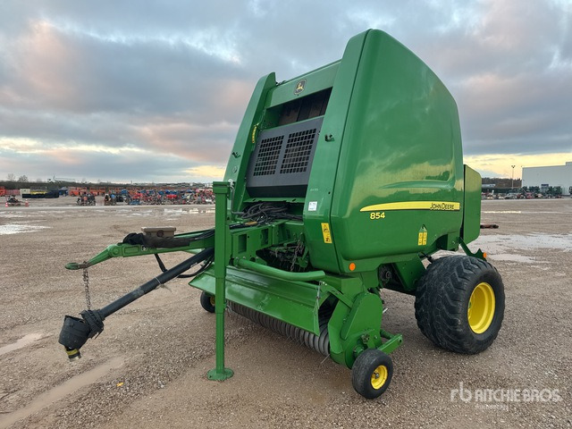 2014 John Deere 854 Presse A Balles Rondes 1 Essieu S/A Round Baler - مكبس القش الدائري: صور 1 2014 John Deere 854 Presse A Balles Rondes 1 Essieu S/A Round Baler - مكبس القش الدائري: صور 1