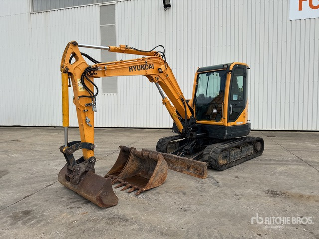 2017 Hyundai R60CR-9A Mini-Pelle Mini Excavator: <6.6t - حفارة مصغرة: صور 1 2017 Hyundai R60CR-9A Mini-Pelle Mini Excavator: <6.6t - حفارة مصغرة: صور 1