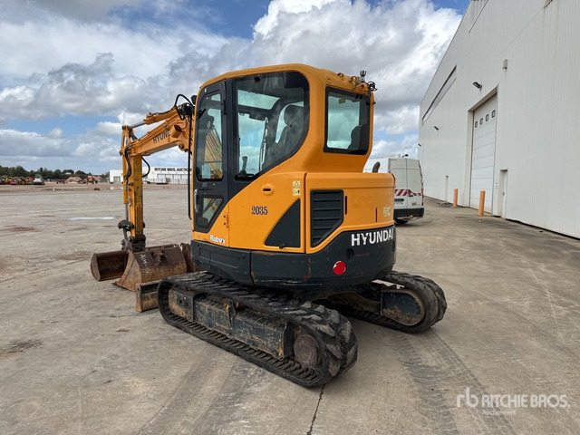 2017 Hyundai R60CR-9A Mini-Pelle Mini Excavator: <6.6t - حفارة مصغرة: صور 4 2017 Hyundai R60CR-9A Mini-Pelle Mini Excavator: <6.6t - حفارة مصغرة: صور 4