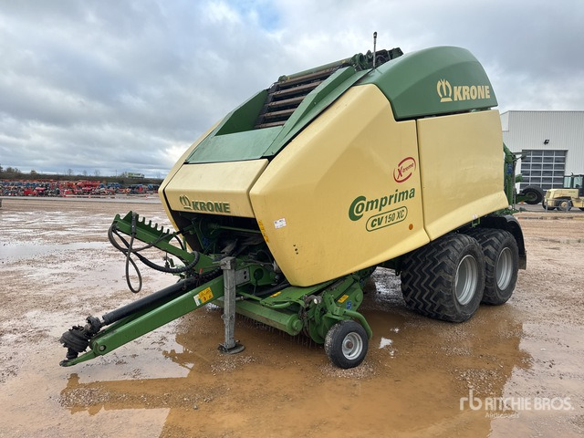 2017 Krone Comprima CV150XC Presse A Balles Rondes Enrubann ... Round Baler - مكبس القش الدائري: صور 1 2017 Krone Comprima CV150XC Presse A Balles Rondes Enrubann ... Round Baler - مكبس القش الدائري: صور 1