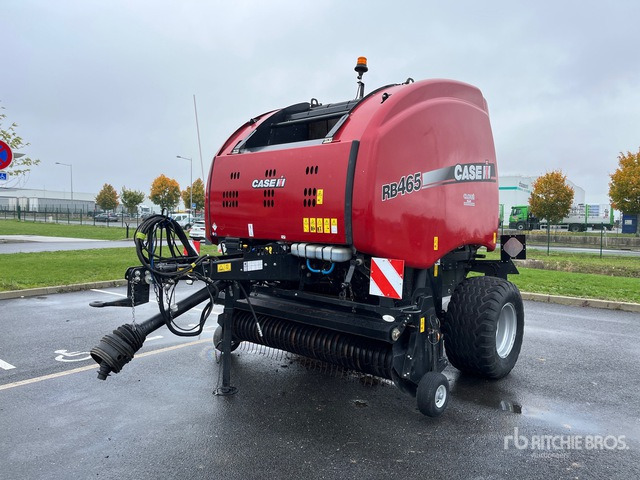 2018 Case IH RB465 Presse A Balles Rondes 1 Essieu S/A Round Baler - مكبس القش الدائري: صور 1 2018 Case IH RB465 Presse A Balles Rondes 1 Essieu S/A Round Baler - مكبس القش الدائري: صور 1