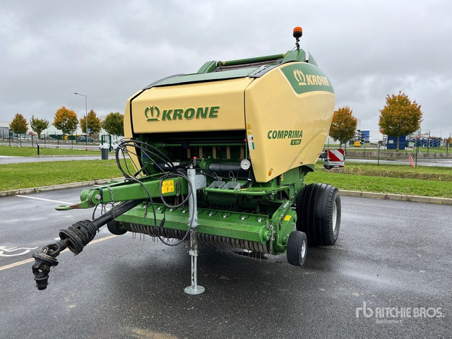 2018 Krone Comprima V 150 Presse A Balles Rondes 1 Essieu S/A Round Baler - مكبس القش الدائري: صور 1 2018 Krone Comprima V 150 Presse A Balles Rondes 1 Essieu S/A Round Baler - مكبس القش الدائري: صور 1