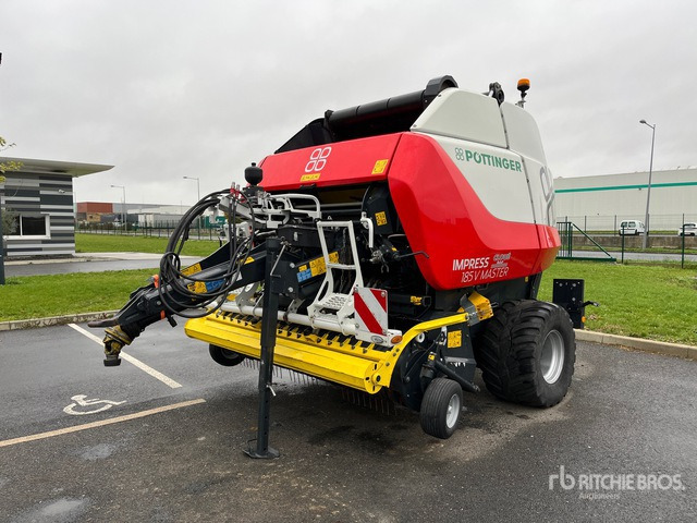 2018 Pottinger Impress 185 V Master Presse A Balles Rondes 1 Essieu S/A Round Baler - مكبس القش الدائري: صور 2 2018 Pottinger Impress 185 V Master Presse A Balles Rondes 1 Essieu S/A Round Baler - مكبس القش الدائري: صور 2