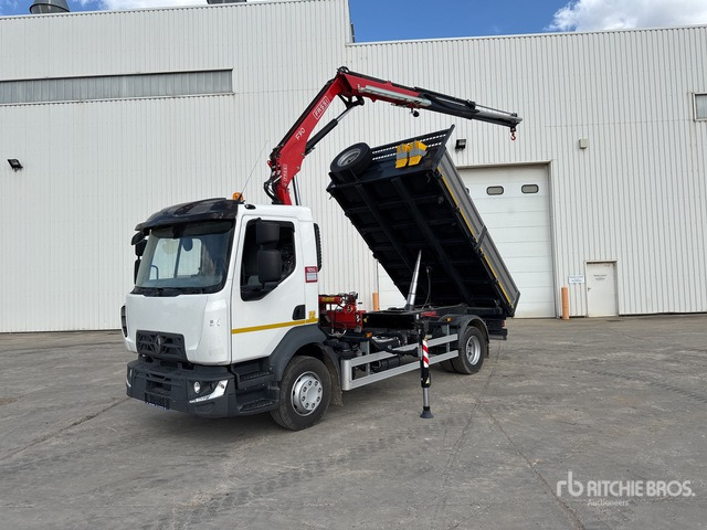 2024 Renault D210 2022 Fassi F90B 1.22E Dynamic 3 ... Dump Truck with Crane - قلابات, شاحنة كرين: صور 3 2024 Renault D210 2022 Fassi F90B 1.22E Dynamic 3 ... Dump Truck with Crane - قلابات, شاحنة كرين: صور 3