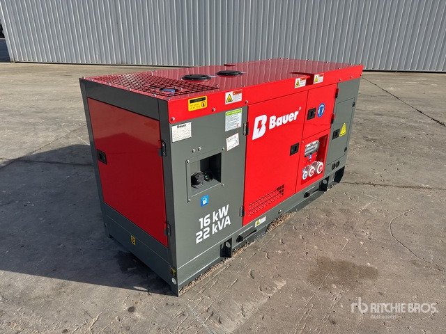 2025 Bauer GFS-16KW 20 kVA Skid-Mounted Groupe Elec ... Generator Set - مجموعة المولدات: صور 1 2025 Bauer GFS-16KW 20 kVA Skid-Mounted Groupe Elec ... Generator Set - مجموعة المولدات: صور 1