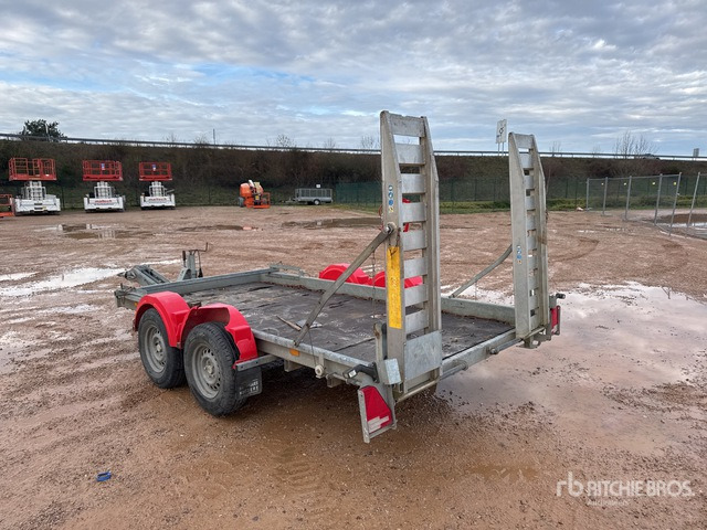 Hubiere H212L14CF Equipment Trailer - عربة مسطحة منخفضة مقطورة: صور 2 Hubiere H212L14CF Equipment Trailer - عربة مسطحة منخفضة مقطورة: صور 2