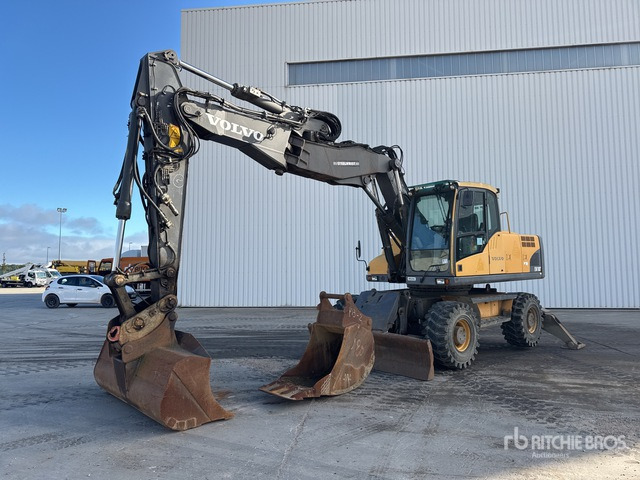 Volvo EW180 Pelle hydraulique sur roues - حفارة على عجلات: صور 2 Volvo EW180 Pelle hydraulique sur roues - حفارة على عجلات: صور 2