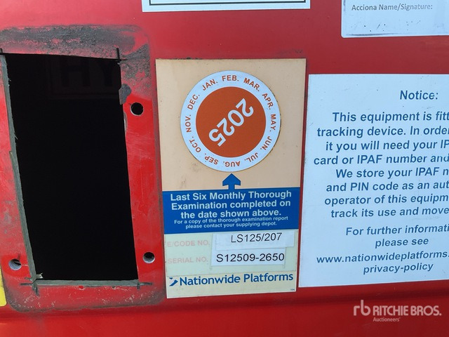 2009 Genie LS125 Telescopic Boom Lift - رافعات سلة تلسكوبية: صور 2 2009 Genie LS125 Telescopic Boom Lift - رافعات سلة تلسكوبية: صور 2