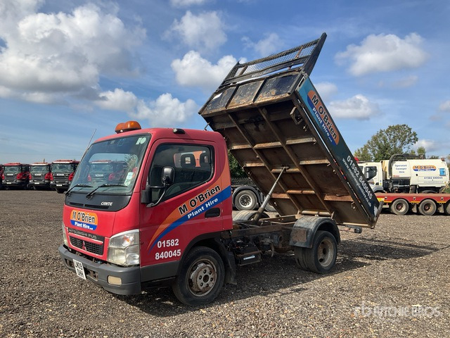 2009 Mitsubishi Canter 3C13-25 SWB 4x2 Flatbed Dump Truck - قلابات: صور 2 2009 Mitsubishi Canter 3C13-25 SWB 4x2 Flatbed Dump Truck - قلابات: صور 2