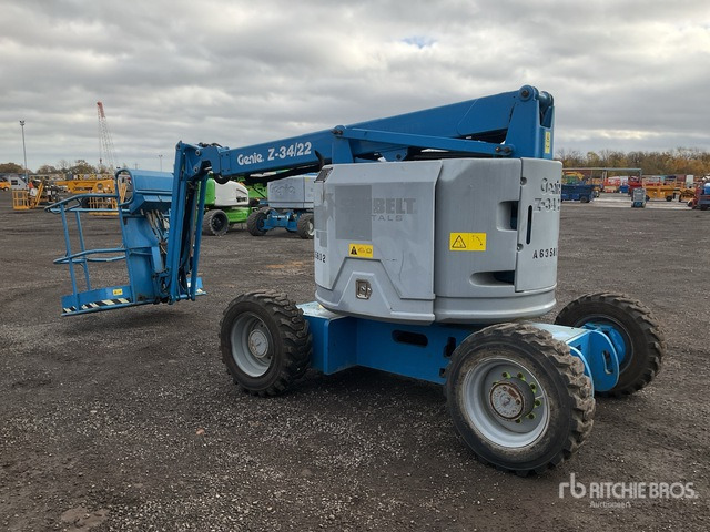 2014 Genie Z34/22 4WD Diesel Articulating Boom Lift - رافعات سلة مفصلية: صور 4 2014 Genie Z34/22 4WD Diesel Articulating Boom Lift - رافعات سلة مفصلية: صور 4