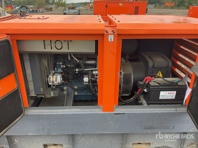 2015 Atlas Copco QAS40 40 kVA Skid-Mounted Generator Set - مجموعة المولدات: صور 5 2015 Atlas Copco QAS40 40 kVA Skid-Mounted Generator Set - مجموعة المولدات: صور 5