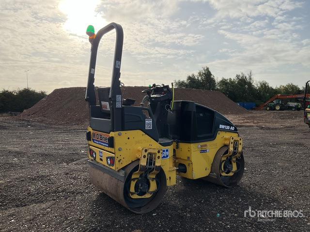 2015 Bomag 120AD-5 Double Drum Roller - مدحلة: صور 4 2015 Bomag 120AD-5 Double Drum Roller - مدحلة: صور 4