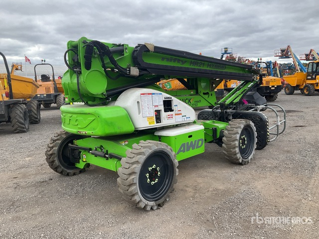 2016 Nifty HR21 4WD Hybrid (Inoperable) Articulating Boom Lift - رافعات سلة مفصلية: صور 3 2016 Nifty HR21 4WD Hybrid (Inoperable) Articulating Boom Lift - رافعات سلة مفصلية: صور 3